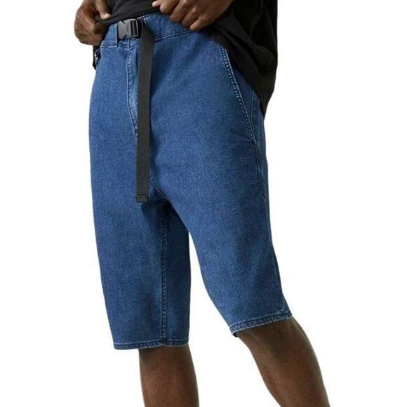 True Religion Mens Relaxed Taper Logan Denim Shorts‎ Pants Size 27 New - Picture 1 of 16